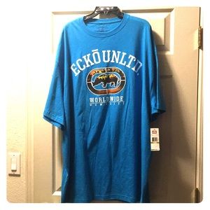 New Men’s Ecko shirt - 4XB Turquoise
